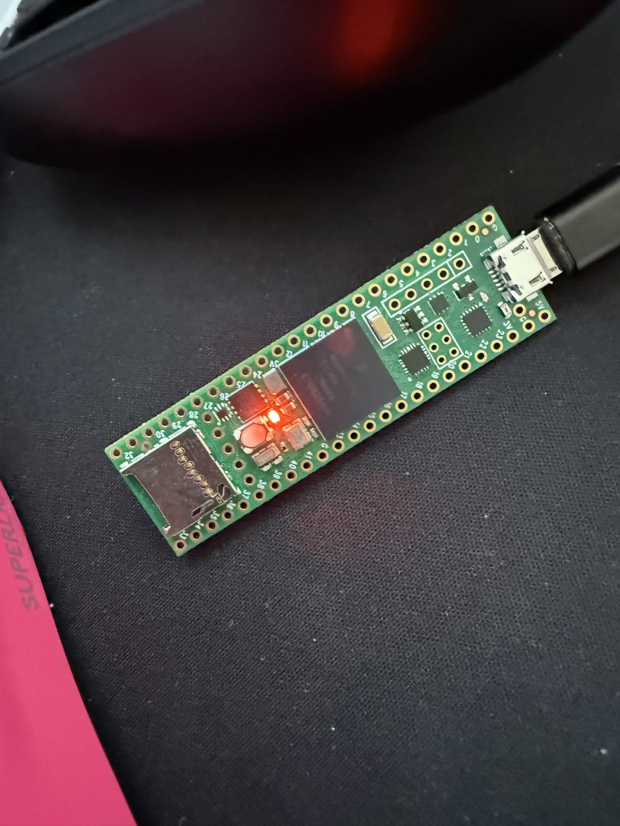 Teensy 4.0 size comparison